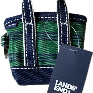 Lands End Tote Key Chain/Coin Pouch